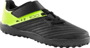 Kinder Fußball Multinockenschuhe TF Klettverschluss - 100 Easy schwarz/gelb