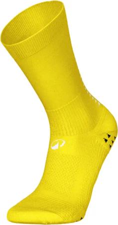 Kinder Fußball Stutzen halbhoch rutschfest - VIRALTO II Mid gelb