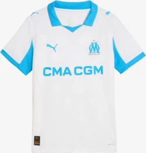 Kinder Fußball Trikot - Offizielles Trikot Olympique Marseille 25/26 Heim