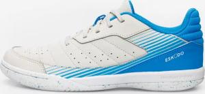 Kinder Futsal Hallenschuhe Futsal - Eskudo 500 beige/blau