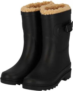 Kinder-Gummistiefel - Unisex - Kunstfellfutter - 100% Gummi