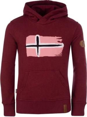 Kinder Hoodie Pullover Trondheim Kastanienbraun
