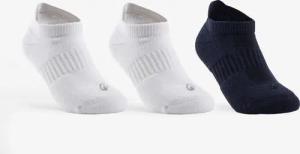 Kinder Tennissocken Low 3er Pack - RS500 weiß/schwarz