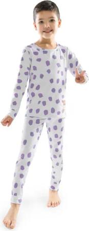 Kinder Wintersport Thermo-Baselayerset für Jungen Siren Weiß