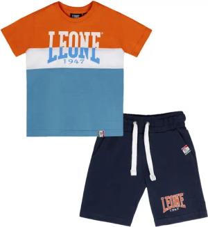 Kinderset mit Leone New Basic Baumwoll-T-Shirt und Shorts