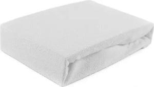 KiNDERWELT Spannbettlaken Frottee Spannbettlaken in WEIß 70 x 140 cm Laken, Frottee