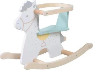 kindsgard Schaukeltier Hoppeting - Blau, Schaukelpferd aus Holz ab 12 Monaten