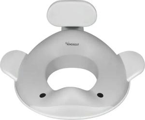 KINDSGUT Baby-Toilettensitz Wal, Hellgrau