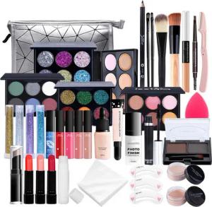 KINSI Make-up Set Make-up Set 37-teiliges Einsteiger Schminkset, Schminkset geschenkset, 37-tlg., Leichtes Schminkset Komplettset, Must Have Set für Makeup-Trägerinnen
