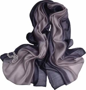 KINSI Modeschal Monochromer Farbverlauf Damenschal, Modeschal, Premium-Schal, Lang, leicht, Sonnenschutz, antiallergisch