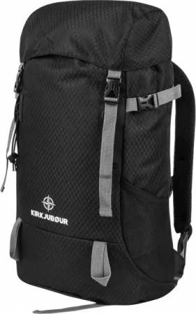 KIRKJUBØUR® "Abisko" Premium Outdoor Trekking Rucksack 30 L schwarz