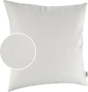 Kisska Dekokissen Kissenhülle KUMO atmungsaktive Kunstleder Kissenbezug Zierkissen, Kissenüberzug ohne Füllung Leder-Optik UNI 40x40cm Einfarbig Weiß