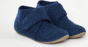 Kitz-Pichler Kinder-Hüttenschuh Juno - Kinder Hausschuh aus 100% Schurwolle für Mädchen & Jungen