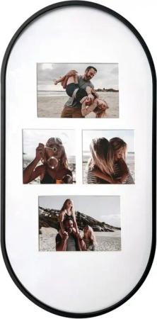 K&L Wall Art Bilderrahmen gerahmte Collage Aluminiumrahmen moderne Metall-Bilderrahmen, Passe Partout Fotogallerie für die Wand