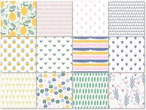 K&L Wall Art Fliesenaufkleber selbstklebend Klebefliese Sticker Set bunt Sommer Landhaus Deko Küche