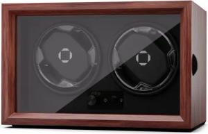 Klarstein Uhrenbeweger Brienz 2, Uhrenboxen Uhrenkasten Uhrenbeweger 2 Uhr