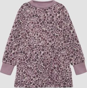 Kleid aus Thermofleece mit All-over-Print