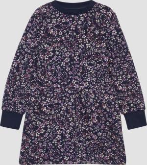 Kleid aus Thermofleece mit All-over-Print