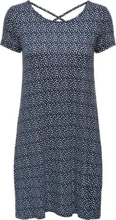 Kleid mit Schnürung am Rücken Frau Only Bera