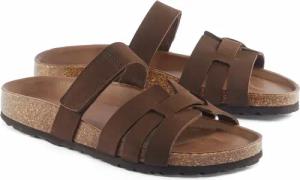 Klett-Pantolette Korkfußbett