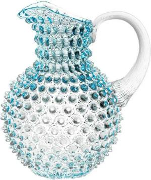 KLIMCHI Karaffe Studio Karaffe Hobnail Underlay Azure Blau