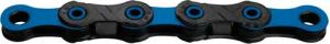 KMC Kette DLC12 1/2 X 11/128 Zoll 126 Glieder schwarz/blau