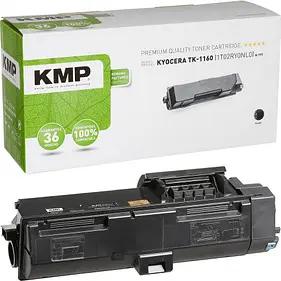 KMP K-T77  schwarz Toner kompatibel zu KYOCERA TK-1160