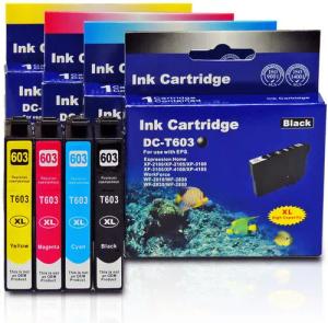 Kompatibel Epson Seestern, T03A6, 603XL, C13T03A64010 Multipack 4-Farb Tintenpatrone (DWF)