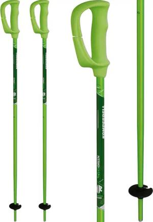 Komperdell - Green Rush Alpin Skistöcke Kinder green