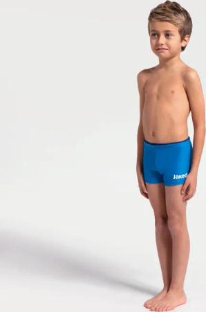 Königsblauer Synthetik-Badeanzug für Kinder