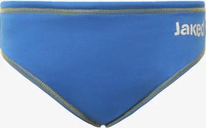 Königsblauer und goldgelber Synthetik-Badeanzug für Kinder