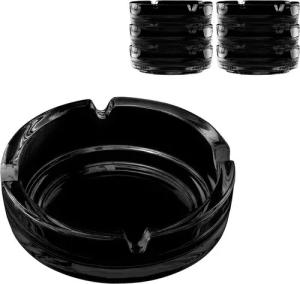 KONZEPT Aschenbecher Glasaschenbecher Schwarz, Restaurants, Bars und private Nutzung