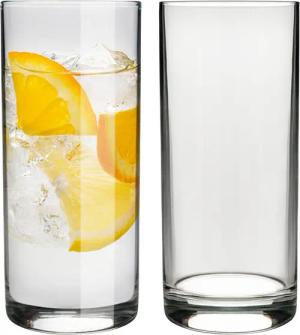 KONZEPT Gläser-Set 280ml Transparente Longdrinkgläser Set, Wassergläser, 12-tlg., Spülmaschinenfest, Ideal als Saftglas