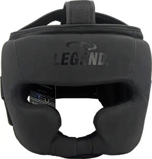 Kopfschutz Leder PRO Mattschwarz