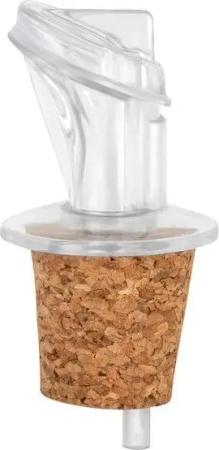 Kork-Deko Kunststoff-Ausgießer mit Kork | schmal | vielseitig verwendbar