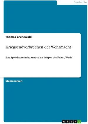 Kriegsendverbrechen der Wehrmacht