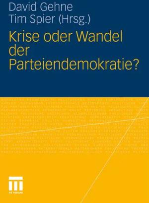 Krise oder Wandel der Parteiendemokratie?