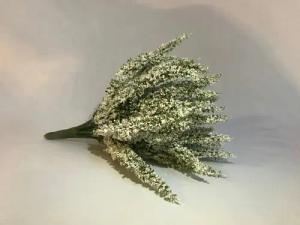 Kunstblume Erika Calluna auf Steckstab, Heidekraut 28cm mit 24 Blütenstiele, mucPlants