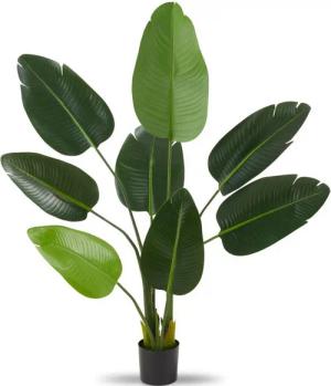 Künstliche Zimmerpflanze Künstlicher Paradiesvogelbaum Paradiesvogelbaum, tectake, Höhe 120,00 cm, verschiedene Größen