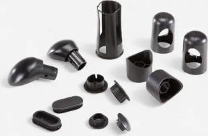 Kunststoff-Endkappen Domyos