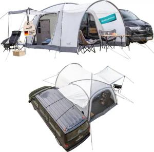 Kuppelzelt Pitea 4 Flex Protect Bundle mit VAN-Schleuse - für 4 Personen