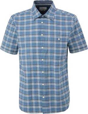 Kurzarmhemd mit Karomuster