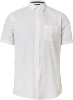 Kurzarmhemd mit Waschung und gewebtem Tape