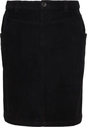 Kurzer Rock aus elastischem Cord