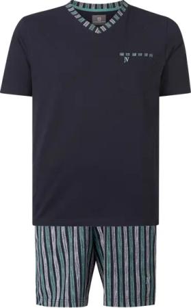 Kurzer Schlafanzug HAGER dunkelblau