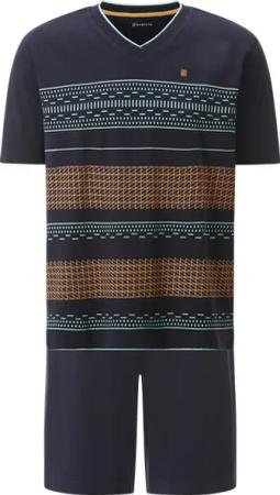 Kurzer Schlafanzug HALMIN dunkelblau