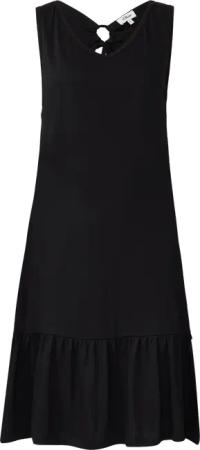 Kurzes Jersey-Kleid mit Schleifendetail am Rücken