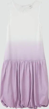 Kurzes Kleid mit Ballon-Rock und Farbverlauf