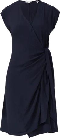 Kurzes Wickelkleid im Relaxed Fit aus Viskose