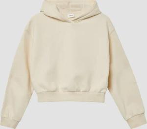 Kuscheliger cropped Oversize Hoodie mit Print